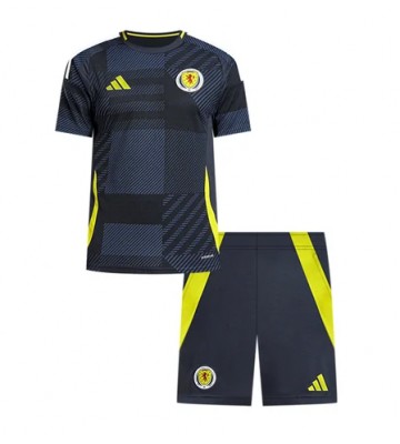 Scotland Replica Home Stadium Kit for Kids Euro 2024 Short Sleeve (+ pants)